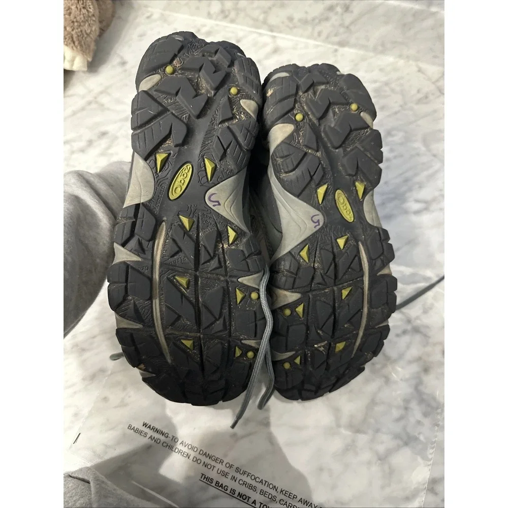 Oboz Low‎ Gray Hiking Trail Shoes Mens 10